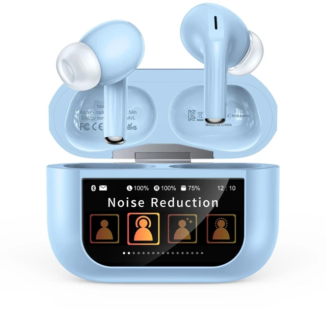 Main image of Bucephalus Wireless Earbuds, Bluetooth 5.4 Ear Buds, ENC Noise Cancelling Headphones with 48H Playtime, Bass Stereo Sound, Compatible with iPhone Air/17/16/15/14/Android, Pad