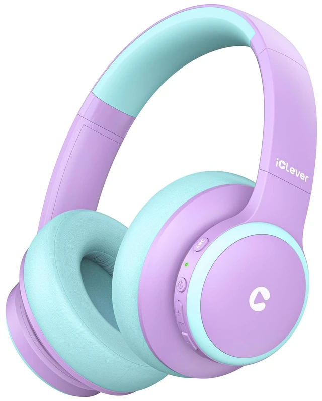 Main image of iClever BTH26 Active Noise Cancelling Headphones for Kids, 60H Playtime