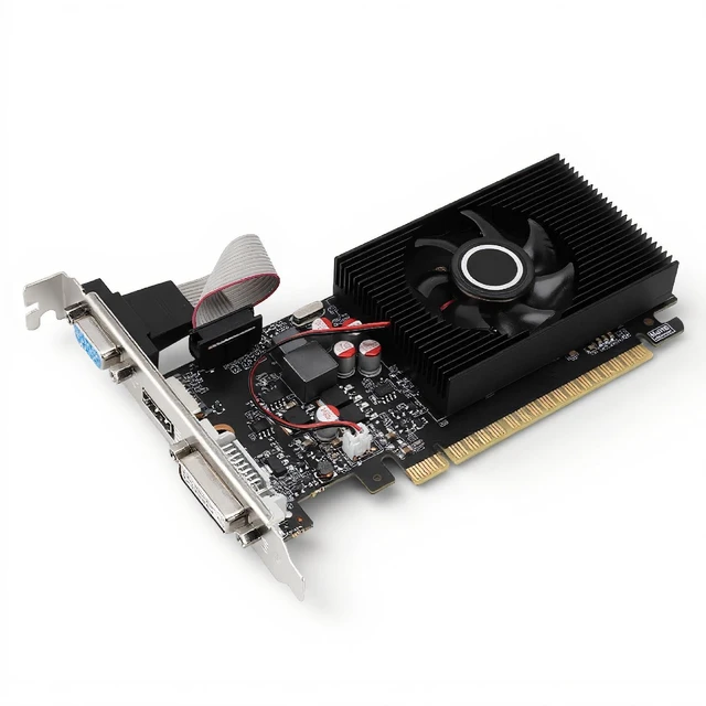 Main image of GT 740 4GB DDR3 Graphics Card, Silent Cooling Fan, Low Profile PCIe 3.0 GPU for SFF Office PC & Home Theater