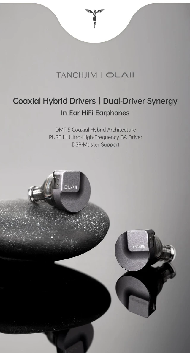 Alt view image 4 of 5 - Fanmusic Tanchjim Ola II in-Ear HiFi Hybrid Earphones DSP-Master Support 3.5/4.4/DSP Type-C Optional(4.4mm no mic)