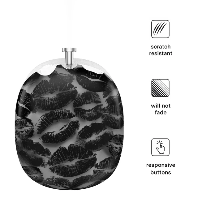 Alt view image 3 of 5 - VELVET CAVIAR Case Cover for AirPods Max 2 & 1 - Cute Protective Headphone Accesssories (Kiss Me Goodnight)