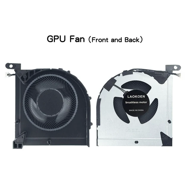 Alt view image 3 of 5 - New Replacement Cooling Fans for Lenovo Legion Slim 5 16APH8 (Type:82Y9), Slim 5 16IRH8 (Type:82YA), Slim 5 16AHP9(Type:83DH), Slim 5 16ARP9(Type:83EX) P/N: 5H40S20937 5H40S20914 FQSO FQRY DC 12V