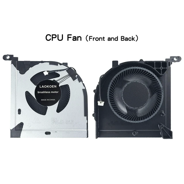 Alt view image 4 of 5 - New Replacement Cooling Fans for Lenovo Legion Slim 5 16APH8 (Type:82Y9), Slim 5 16IRH8 (Type:82YA), Slim 5 16AHP9(Type:83DH), Slim 5 16ARP9(Type:83EX) P/N: 5H40S20937 5H40S20914 FQSO FQRY DC 12V