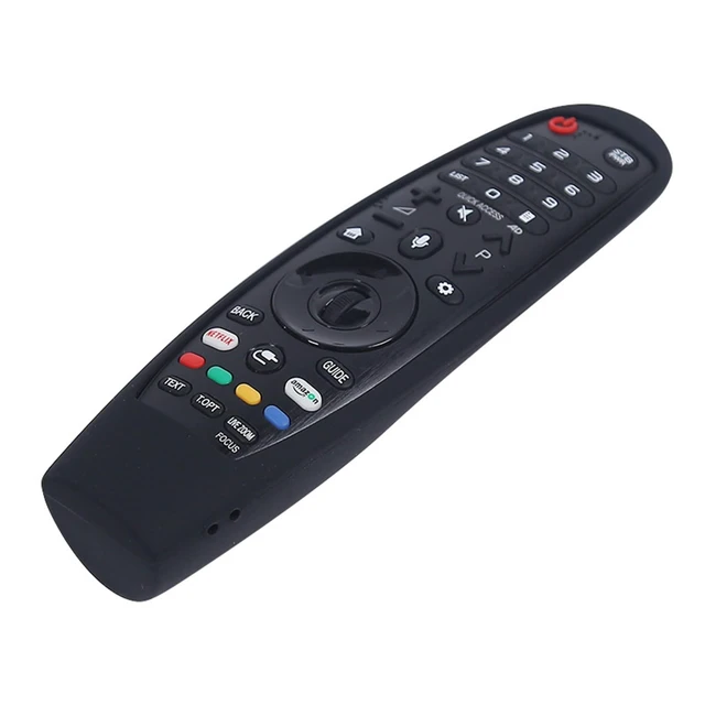 Alt view image 2 of 5 - Replacement for LG Magic Voice Remote Control for 2017-2022 Smart TV, MR22GA MR21GA MR20GA MR19BA AKB75855501 Magic Remote with Voice and Pointer Function (1 LG Remote +1 Black Covercase)
