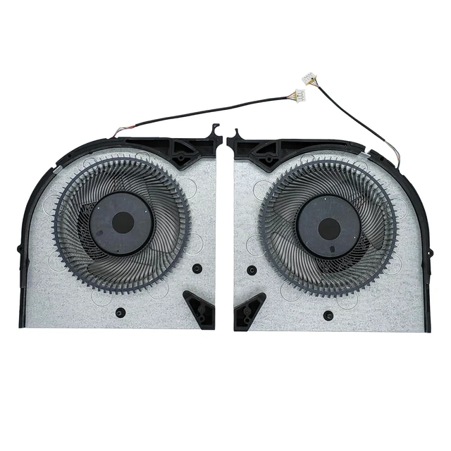 Alt view image 2 of 2 - ZHAWULEEFB Replacement New Laptop CPU+GPU Cooling Fan for Lenovo Legion 7i Y9000K 2020H Legion C7 7-15IMH05 Legion 7-IMHG05 2060 2070 2080 Series NS8CC11-20C03 NS8CC12-20C04 DC12V 0.5A Fan