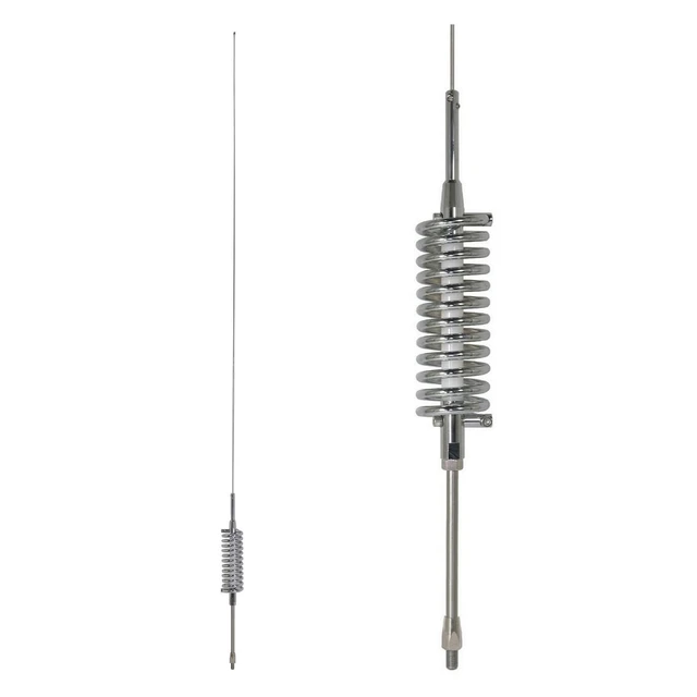 Alt view image 2 of 5 - Browning 10,000-Watt High-Performance 25 MHz to 30 MHz Broad-Band Round-Coil CB Antenna, 63 in. Tall, BR-28