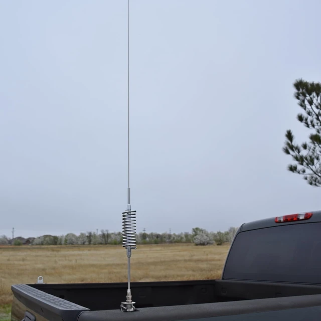 Alt view image 4 of 5 - Browning 10,000-Watt High-Performance 25 MHz to 30 MHz Broad-Band Round-Coil CB Antenna, 63 in. Tall, BR-28