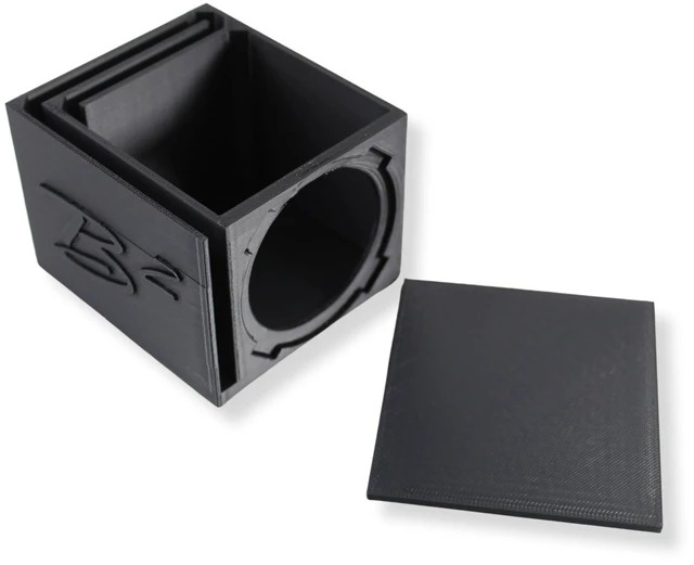 Main image of B2 Audio Single Ported 3D-Printed Subwoofer Box Enclosure Rampage RC2 (Black)