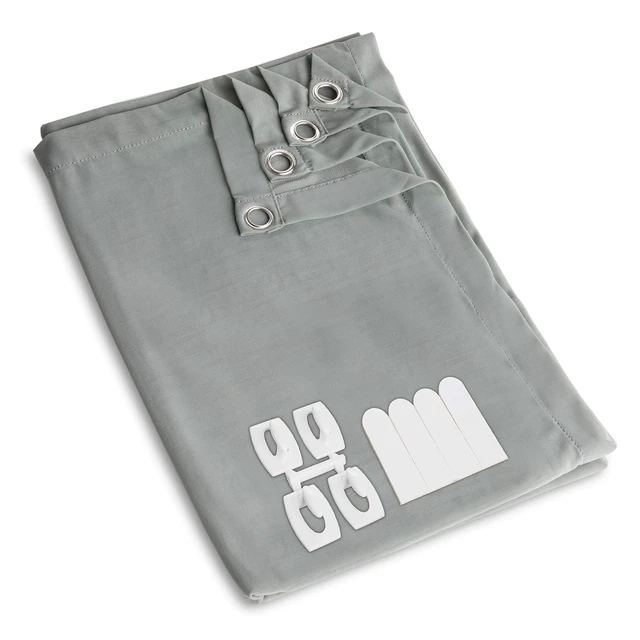 Alt view image 2 of 5 - Holographic Rear Projection Screen with Mounting Hardware for Projecting Halloween Videos (40" x 60" Gray)