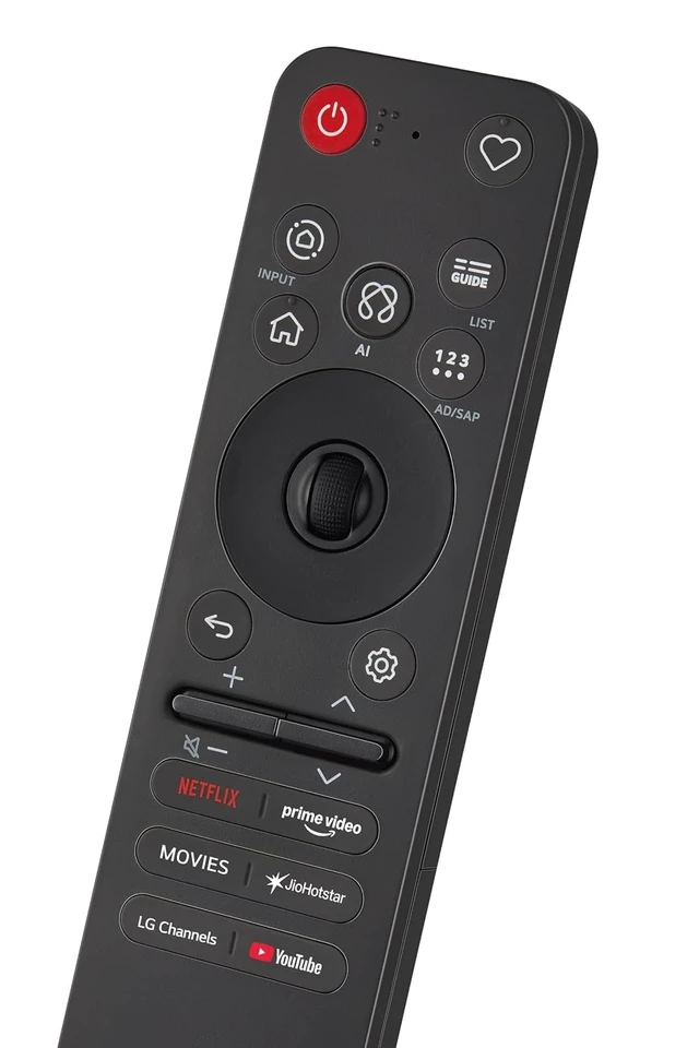 Alt view image 2 of 5 - LG MR26GA 2026 Magic Remote Compatible with 2026 TVs: OLED W6, G6, C6, B6 Series, MRGB 95B Series, QNED 92B, 84B, 7SB, 75B, 74B Series, Nano NU85