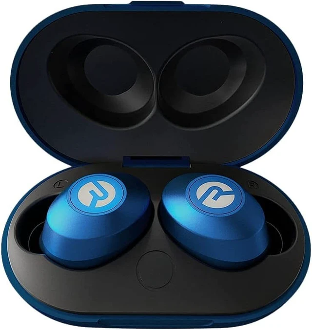 Alt view image 2 of 5 - Raycon Everyday Bluetooth Wireless Earbuds with Microphone - Active Noise Cancelling, Sweat & Water-Resistant Earphones, Ear Buds Wireless Bluetooth (Blue)