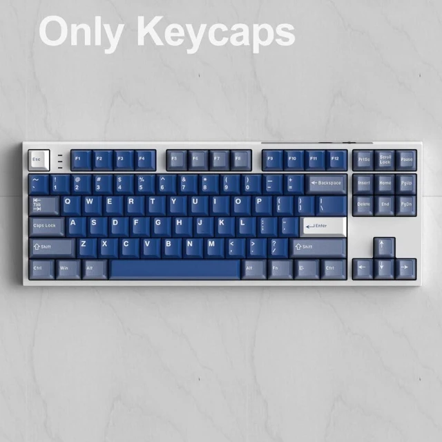 Alt view image 2 of 5 - Fogruaden PBT Keycaps Set, Cherry Profile Custom Keycap for Mechanical Keyboard Keycaps(Cherry wushilan)