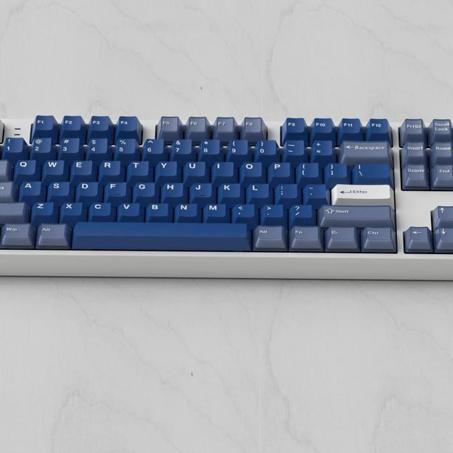 Alt view image 5 of 5 - Fogruaden PBT Keycaps Set, Cherry Profile Custom Keycap for Mechanical Keyboard Keycaps(Cherry wushilan)