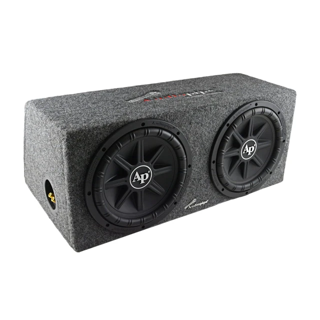 Alt view image 2 of 5 - Audiopipe APSB-12212 PX Loaded Dual 12" Subs w/Amp and Wire Kit Car Audio Package