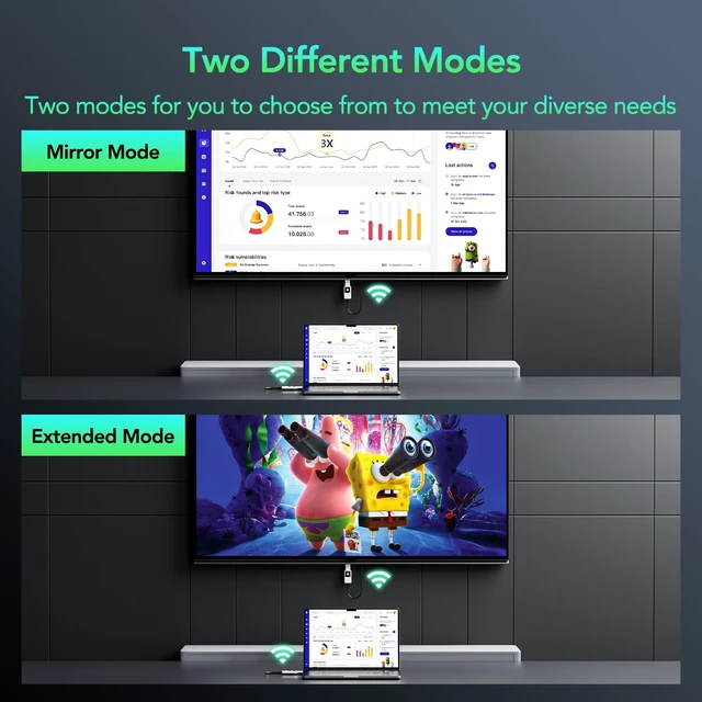 Alt view image 5 of 5 - ICZI Wireless HDMI Transmitter and Receiver 4K 165FT 5G