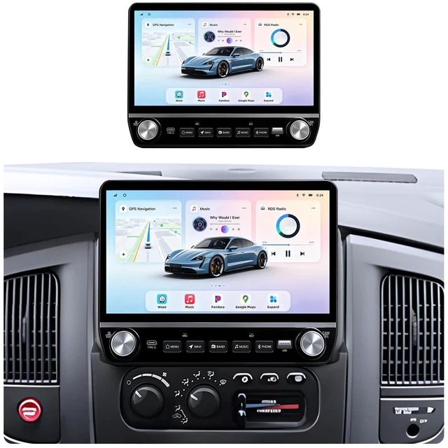 Main image of 8+32GB ROM Android 15 Car Radio for Dodge Ram 1500 2500 3500 2002-2005