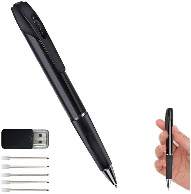 Main image of KDNRHE Security Camera, Hidden Spy Camera Pen, Hidden Camera Nanny Cam