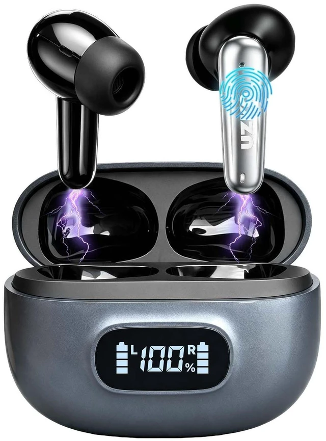 Main image of VBSimas Wireless Earbuds, Bluetooth 6.0 Headphones ANC Crisp Clear Audio