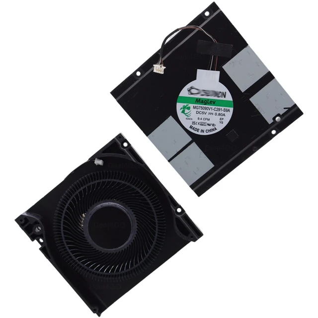 Alt view image 4 of 5 - Deal4GO Discrete GPU Graphics & CPU Cooling Fan 6VJDM HN24M Replacement for Dell Precision 7770 7780 Mobile Workstation