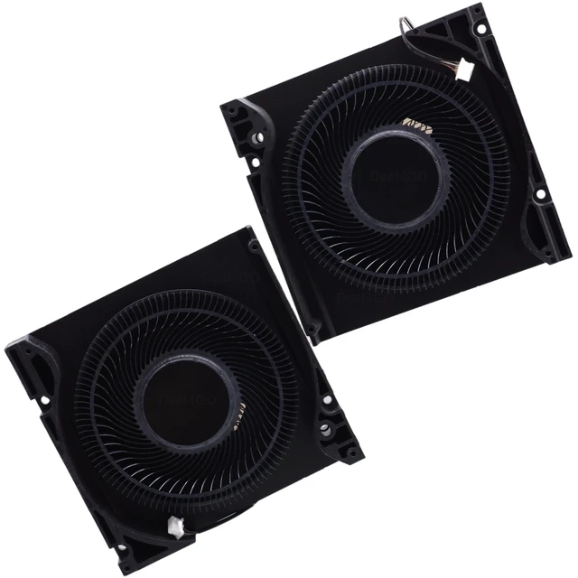 Alt view image 2 of 5 - Deal4GO Discrete GPU Graphics & CPU Cooling Fan 6VJDM HN24M Replacement for Dell Precision 7770 7780 Mobile Workstation