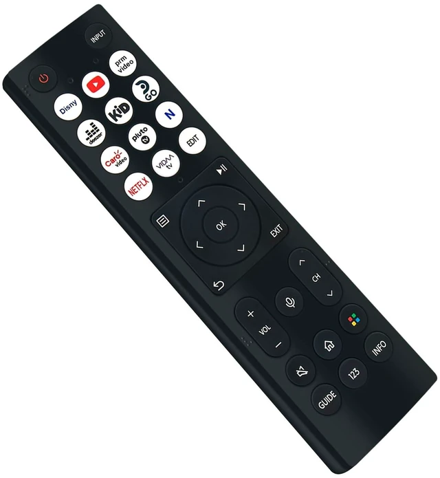 Alt view image 4 of 5 - ERF3D96H Replace Voice Remote Control Fit for Hisense TV 55U7H 65U7H 75U7H