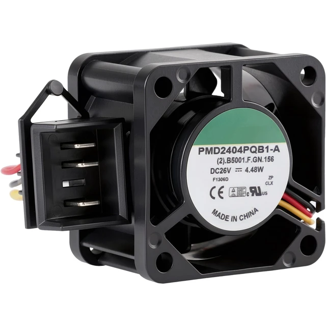 Alt view image 3 of 5 - PMD2404PQB1-A (2).B5001.F.GN.I56 Frequency Converter Inverter Fan, DC 26V