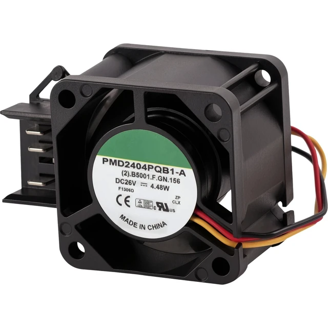 Alt view image 4 of 5 - PMD2404PQB1-A (2).B5001.F.GN.I56 Frequency Converter Inverter Fan, DC 26V