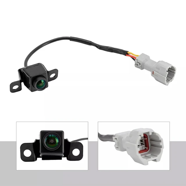 Alt view image 4 of 5 - Superall 95760-2V100 Rear View Backup Camera for Hyundai Veloster 1.6L-l4 2012 2013 2014 2015 2016 2017 Wide Angle Rear Park View Back Up Assist Reversing Camera Replace 957602V100, 590-485