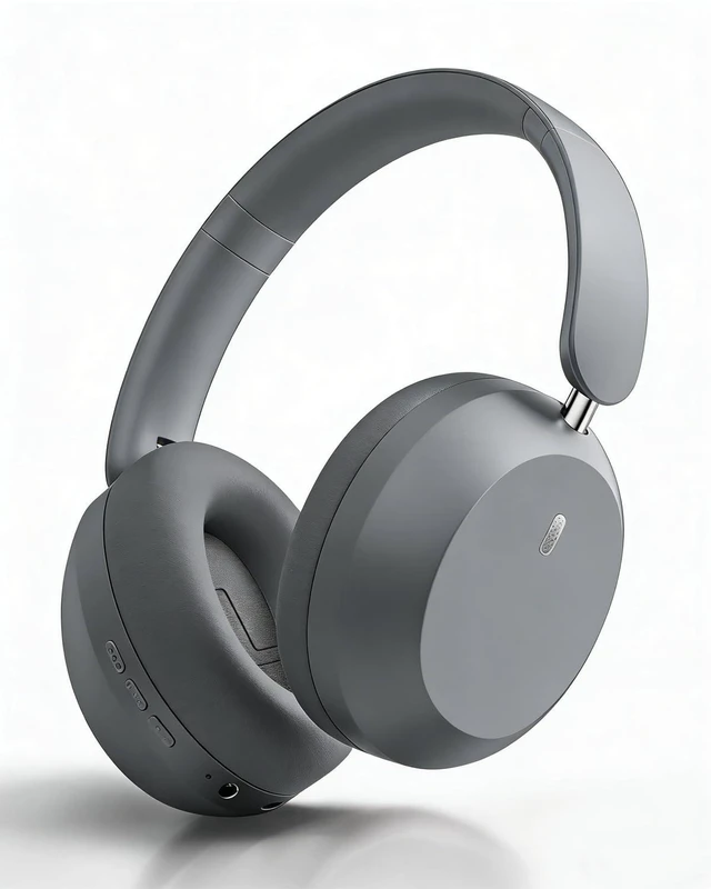 Main image of Wentronic Y05 Wireless Bluetooth Headphone, Noise Cancelling, Grey