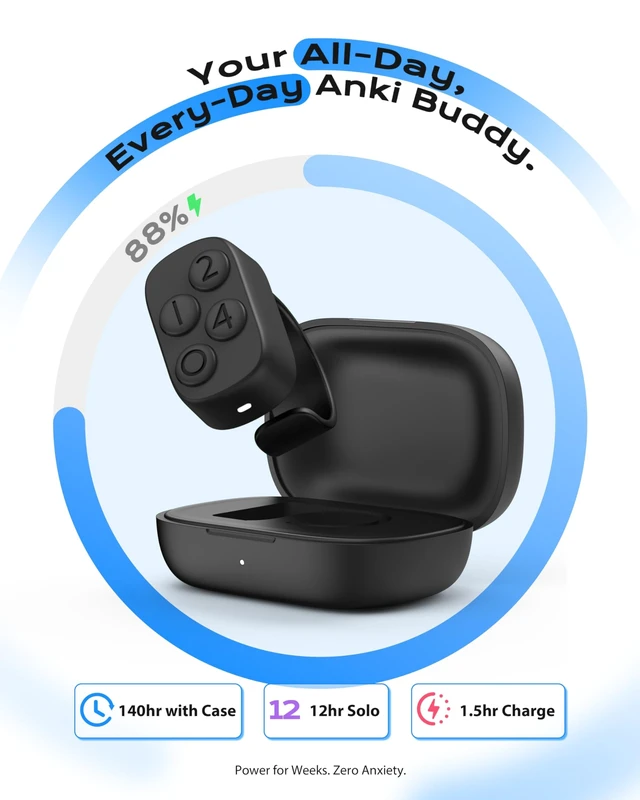 Alt view image 5 of 5 - Stouchi Anki Remote, No Remap 5s Fast Pair for Windows, Mac, iOS, Android