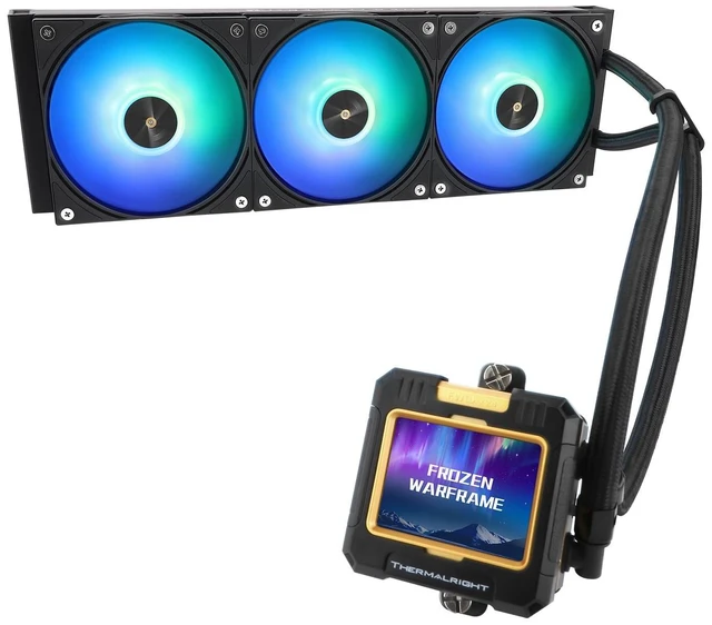 Main image of Thermalright TR FW360 Black ARGB CPU AIO Cooler,PC 360 Specification Water Cooler System,IPS LCD Screen with 320x240 Resolution,for AM5&Intel LGA1700/1851,CPU Cooler Comes with 2.4-inch