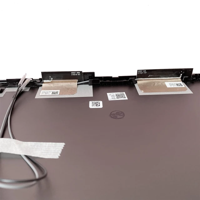 Alt view image 2 of 5 - 5CB0X56073 5CB0Z31048 Replacement for Lenovo ideapad 5-15IIL05 5-15ARE05 5-15ITL05 5-15ALC05 Laptop LCD Back Cover Top Case Rear Lid with Hinges and Hinges Cover Front Bezel Frame Antenna Gray
