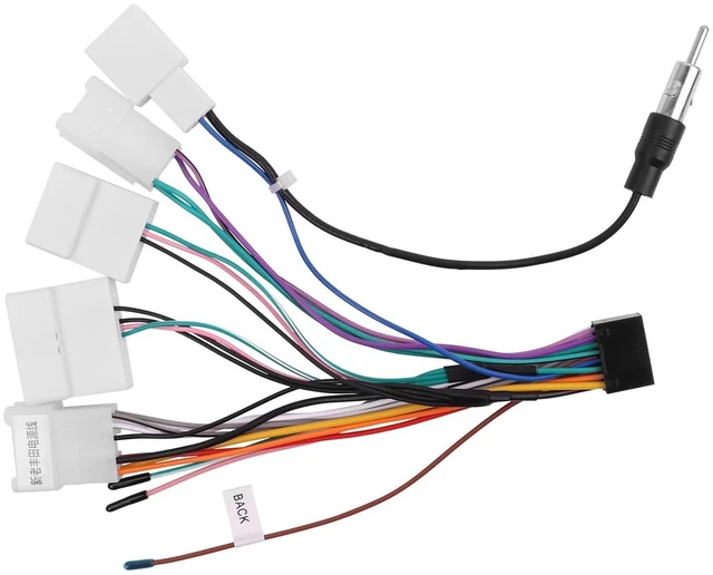 Main image of ViaBecs 16PIN Car Radio Harness for Toyota Camry Tundra Non-JBL Plug & Play