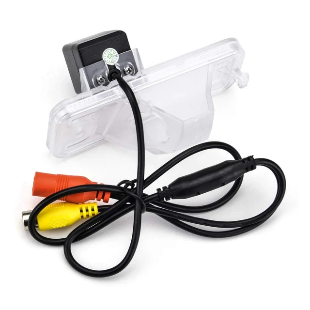 Alt view image 3 of 5 - Aqkiweys Backup Camera for Hyundai Santa Fe ix45 Maxcruz KIA Carens Rondo, License Plate Light Replacement, Night Vision, 170 Wide Angle, HD, IP69, Parking Assistance Camera
