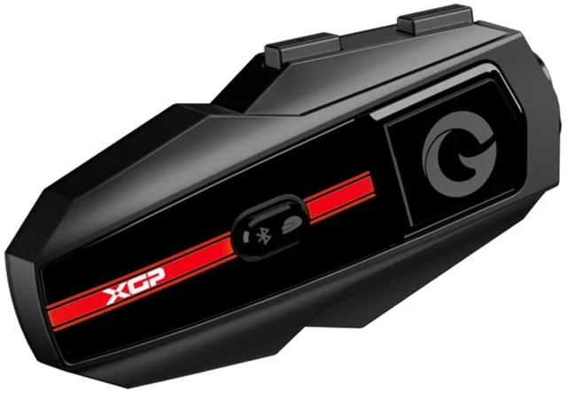 Main image of XGP Motorcycle Bluetooth Headset V5.2 with Music Sharing, 2-Way Motorcycle Helmet Bluetooth with IP67 Waterproof, Helmet Communication Intercom Systems with Hi-Fi Speakers for ATV/Snowmobile, 1 Pack