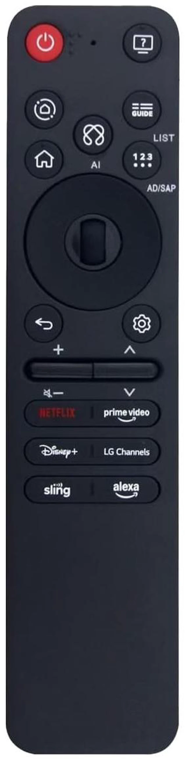 Main image of MR25GA Replacement AI Magic Voice Remote Control for LG OLED evo 4K C5 Series Smart TV OLED65C5PUA OLED77C5PUA OLED42C5PUA OLED48C5PUA 65QNED85AUA 75QNED85AUA 43QNED82AUA 50QNED82AUA 65QNED82AUA