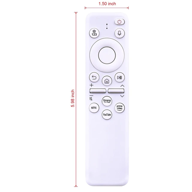 Alt view image 5 of 5 - BN59-01482K TM2361E Replace Voice Remote fit for SASMUNG Frame Pro LS03FW
