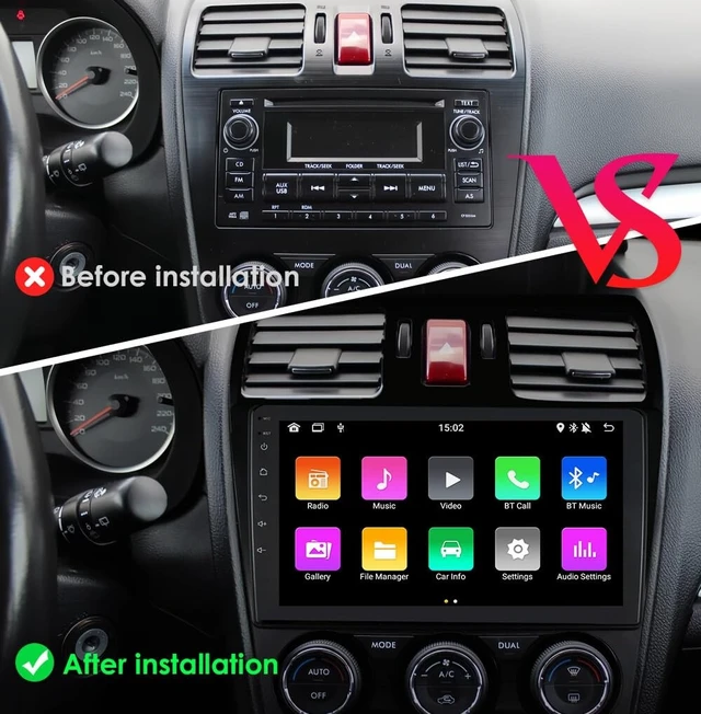 Alt view image 2 of 5 - 4+64G Car Radio Stereo for Subaru Forester 2013 2014 2015,Impreza 2012-2014