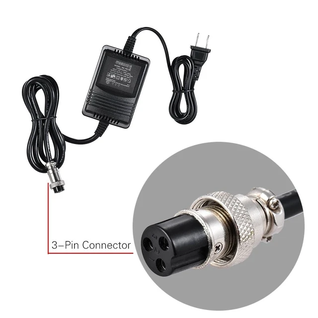 Alt view image 3 of 5 - Summina 17V AC Adapter for Yamaha F4 F7 6FX MG82X Mixer, 3-Pin