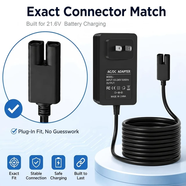 Alt view image 4 of 5 - 25.2V Charger for Gosvor Robotic Pool Cleaners
