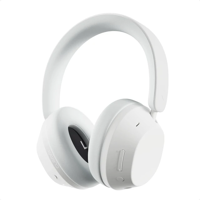 Main image of Clemm Preset Wireless Over-Ear Headphones, 95H Playtime, Bluetooth, 40mm Drivers, Built-in Mic, Memory Foam Earcups, Aux Cable Included, Foldable Design, Ivory