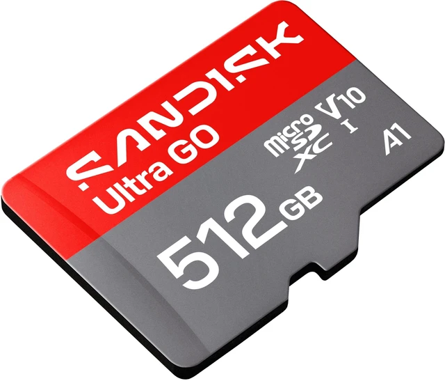 Alt view image 2 of 4 - SanDisk 512 GB Class 10/UHS-I (U1) microSDXC