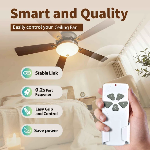 Alt view image 2 of 5 - Replacement Remote Control for Westinghouse 7787000 Ceiling Fan and Light