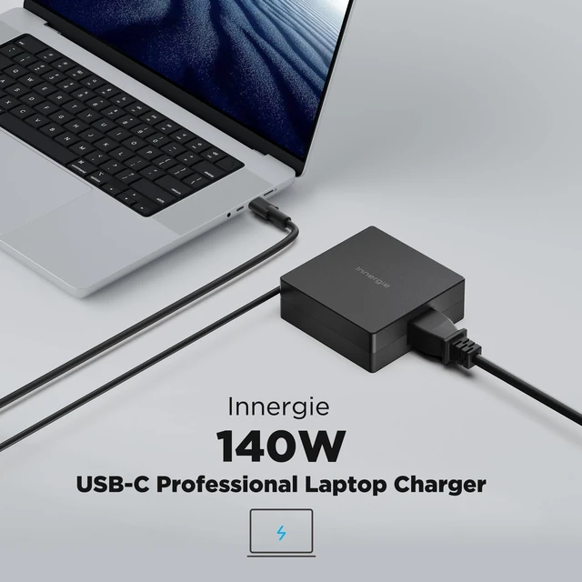 Alt view image 2 of 5 - Innergie 140W USB C Laptop Charger for Dell, Lenovo, HP, ASUS, Acer, MSI