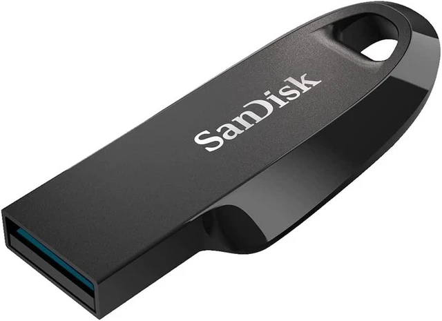 Alt view image 3 of 5 - SanDisk 64GB Ultra Curve USB 3.2 Gen 1 Flash Drive for Personal Computers