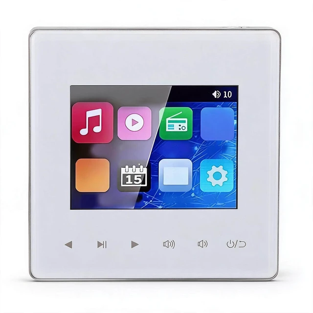 Main image of Bewinner Wall Mount Music Amplifier, Smart Wall Amplifier 87.5-108MHz for Home Theater