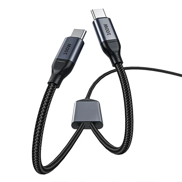 Alt view image 5 of 5 - OMNIHIL 3.2FT USB-C Splitter Cable Compatible with Nebula Anker Capsule 3 Projector
