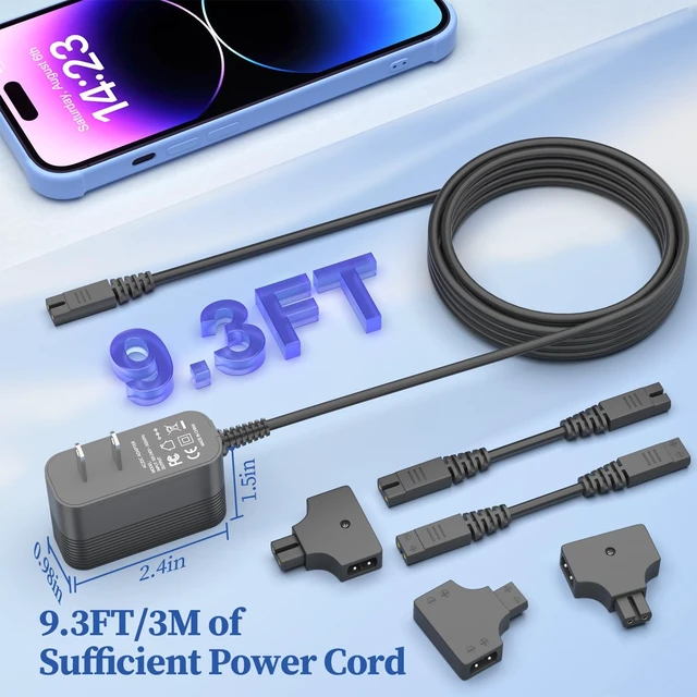 Alt view image 5 of 5 - Charger for Gamma+ Hair Clipper and Trimmer Charging Bases Power Cord 5V
