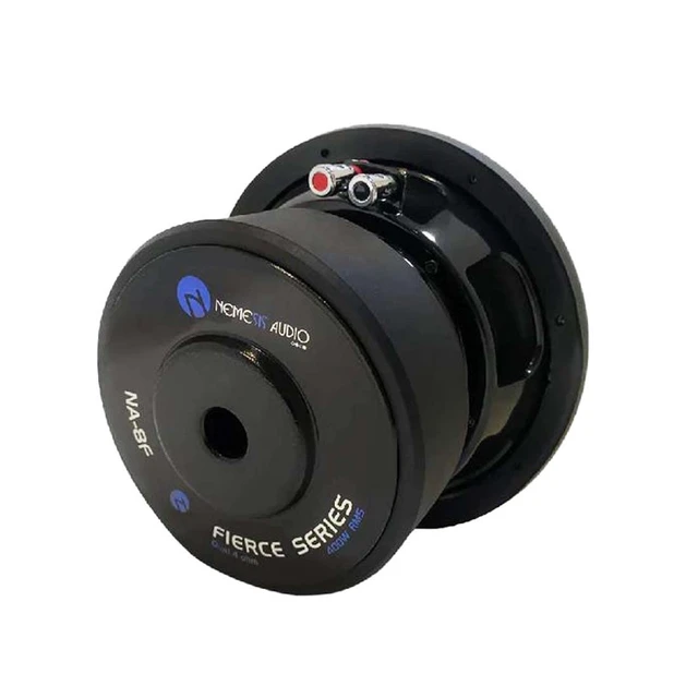 Alt view image 2 of 2 - Nemesis NA-8F 800 Watts Max Dual 4 Ohm 8" Fierce Series Car Audio Subwoofer