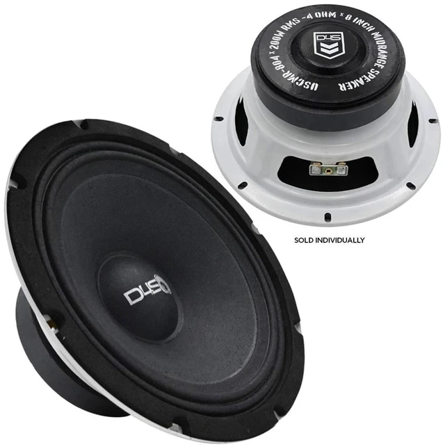 Main image of DOWN4SOUND USCMR-804 ^^ 8 INCH MIDRANGE Speaker ^^ 4 OHM ^^ 200W RMS - Each